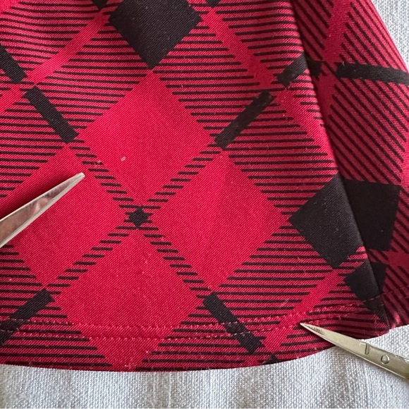 Hot Topic Skirt Womens Medium Plaid Zip Front D-Ring Skater Grunge Goth Punk - Picture 10 of 10